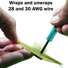 Load image into Gallery viewer, Wire Wrap Tool for 28 and 30 Gauge Wire - Strips, Wraps, and Unwraps
