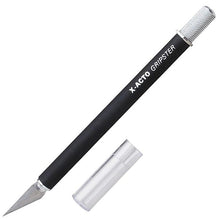 Load image into Gallery viewer, X-Acto 6 Pack Gripster Knife With Safety Cap, Black (X3627)
