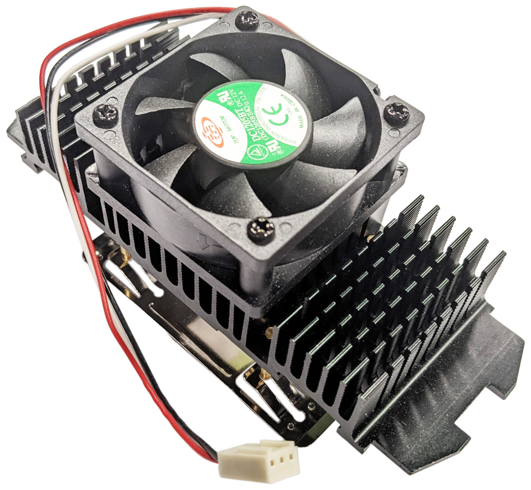 SANYO OEM Slot 1 CPU Heatsink With Cooling Fan - For Pentium II/III, Made In Japan