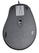 Load image into Gallery viewer, 5 Button Scrolling USB Wired Optical Mouse, 1000 DPI - Black

