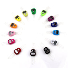 Load image into Gallery viewer, Electronic Row Counter Finger Ring Golf Digit Stitch Marker LCD Tally Counter
