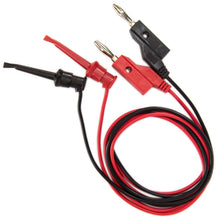 Load image into Gallery viewer, Banana to IC Hook Mini Grabber Lead Set - Includes 1 Red and 1 Black, 3 Feet Length
