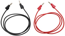 Load image into Gallery viewer, Banana to Banana Test Lead Set - Includes 1 Red and 1 Black, 36&quot; Length
