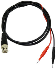 Load image into Gallery viewer, BNC to Test Pin Lead, 36&quot; Long Coax and 8&quot; Wires with Pins
