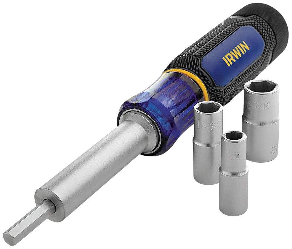 IRWIN 6-in-1 SAE Nut Driver, 1/4