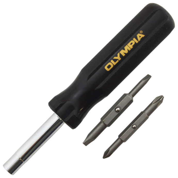 Olympia Tools 6-in-1 Nut and Screwdriver, 1/4