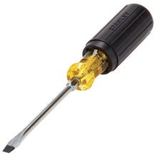 Load image into Gallery viewer, Stanley 1/4&quot; Slotted Screwdriver with 4&quot; Shaft, Vinyl Grip Handle (66-090)

