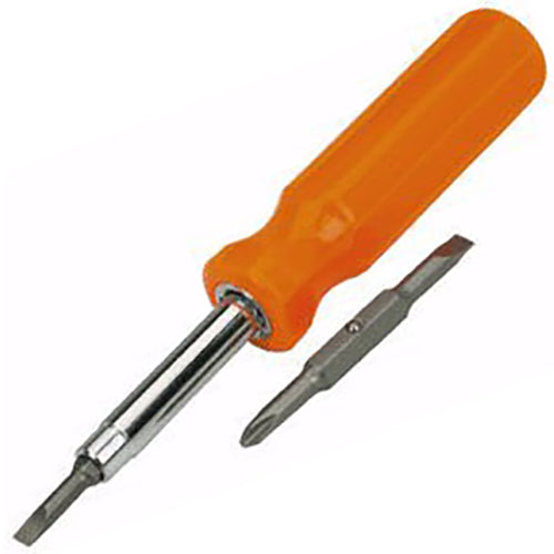 6-in-1 Screwdriver - Slotted: 3/16