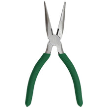 Load image into Gallery viewer, 6-1/2&quot; Long Nose Pliers (Serrated Jaws) with Wire Cutter and Comfort Grip Handles
