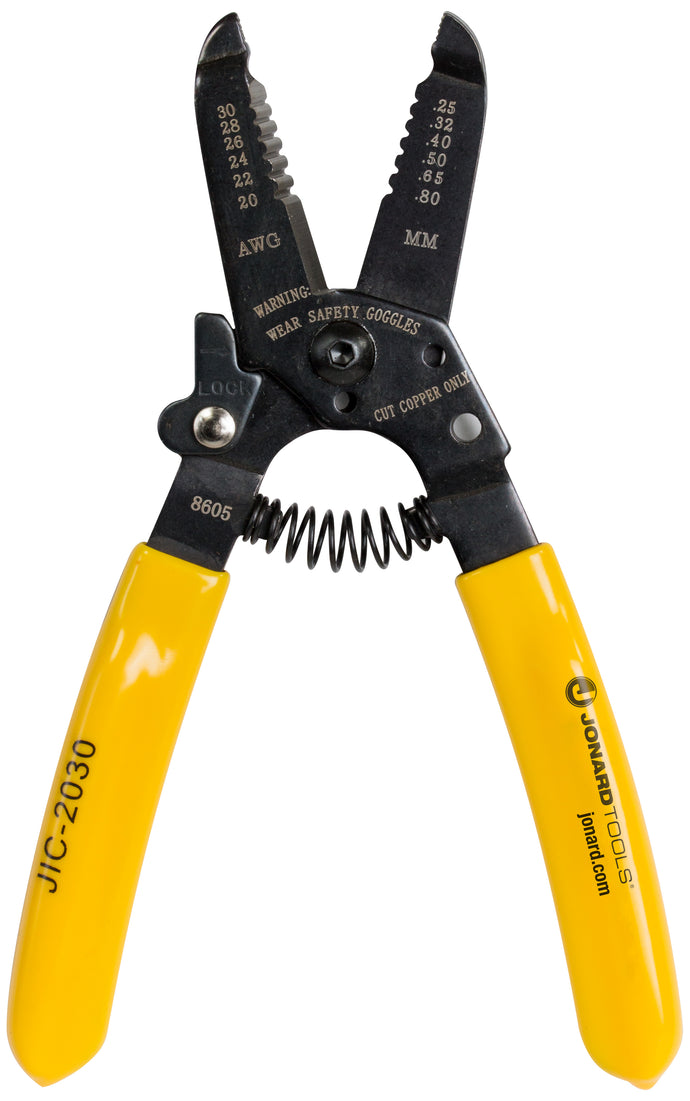 Jonard Tools 20-30 AWG Wire Stripper and Cutter, 6.73