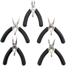 Load image into Gallery viewer, 3.5&quot; Side Cutters | 4.5&quot; Round Nose Pliers | 4&quot; Long Nose Pliers | 4&quot; Flat Nose Pliers | 4&quot; Bent Nose Pliers
