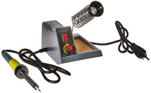 Load image into Gallery viewer, Variable Temperature Soldering Station, 5 to 40 Watt, Includes Iron with 1.5 mm Pointed Tip and Cleaning Sponge

