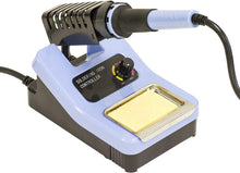 Load image into Gallery viewer, Compact and easy to use | 48W Temperature Controlled | Temperature Adjustable 160° - 520°C | Integral tip cleaner, with included cleaning sponge
