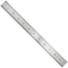 Load image into Gallery viewer, 12-Inch Stainless Steel Precision Ruler with 1/8&quot;, 1/16&quot;, 1/32&quot;, and 1/64&quot; Markings
