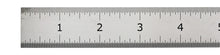 Load image into Gallery viewer, 12-Inch Stainless Steel Precision Ruler with 1/8&quot;, 1/16&quot;, 1/32&quot;, and 1/64&quot; Markings
