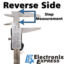 Load image into Gallery viewer, 12-Inch Stainless Steel Electronic LCD Digital Vernier Caliper Gauge Micrometer with Carrying Case, Silver
