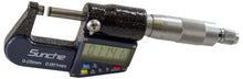 Load image into Gallery viewer, 0-1&quot; Range Digital Micrometer with 6 Digit LCD Display .0001&quot; Graduation, Features mm/inch Conversion Button (0-25mm Range, 0.001mm Resolution)
