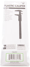 Load image into Gallery viewer, 6&quot; Plastic Caliper, Inches and Metric, 0.001&quot; and 0.01 mm Resolution
