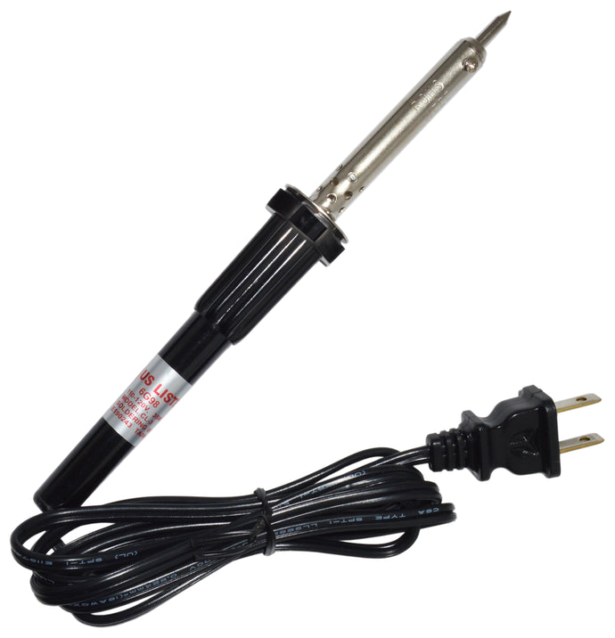 35 Watt Soldering Iron, UL Listed with 2 Prong Plug