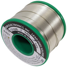 Load image into Gallery viewer, Lead-Free Solder 1/2 lb Spool, .031&quot; Diameter, 99% Tin, .3% AG, .7% CU
