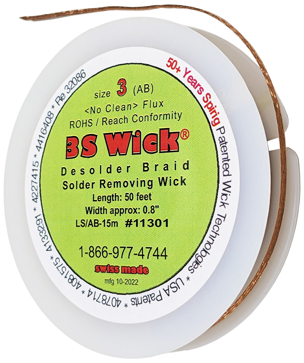 Desoldering Wick, 0.08