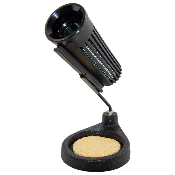 Soldering Iron Stand with Tip Cleaning Sponge, Heavy Duty Weighted Base