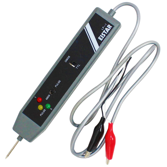 For DTL, TTL and CMOS testing | Handy, quick, and easy to use | Circuit powered (DC 18V Max) | Captures 50 ns pulses | Instant indication, high frequency response