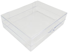 Load image into Gallery viewer, Small Clear Plastic Box, Rigid Hinged Polystyrene - 4⅝ × 3½ × 1¼&quot;
