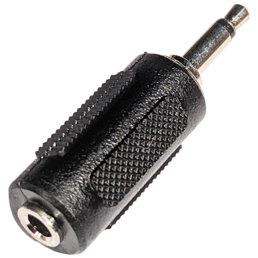 Stereo to Mono Mini Plug Adapter - Female to Male