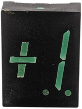 Load image into Gallery viewer, 0.6 Inch Green 7 Segment Display ±1 Overflow Character, Common Anode (Size: 0.68&quot; x 0.33&quot; x 0.87&quot;)
