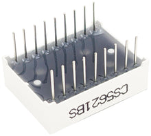 Load image into Gallery viewer, Common Anode 2 Digit 18 Pin Red LED 7-Segment Display
