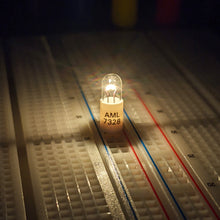 Load image into Gallery viewer, Mini 5mm Incandescent Lamp Bi-Pin (2 Pin) Base 6V, 200mA (7.5mm Bulb Height) T-1 3/4
