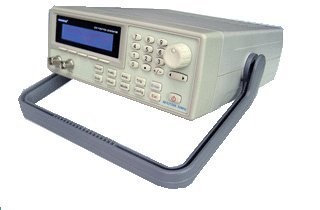 Full featured, menu driven direct digital synthesis (DDS) generator. Waveform changes can be made manually or via RS-232 interface. | 20MHz range (sine only / square up to 5MHz) | Internal AM, FM, PSK, FSK modulation | Sweep range 0.1Hz to 20MHz | 