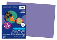 Load image into Gallery viewer, SunWorks Construction Paper by Pacon, the #1 Teacher Approved Brand! | Heavyweight groundwood construction paper | Slightly textured sheets that cuts and folds evenly without cracking | Bright and consistent colors | Excellent value for all arts and craft projects
