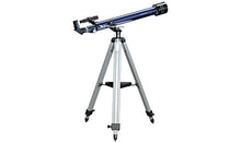 Load image into Gallery viewer, Thames &amp; Kosmos TK1 Telescope Plus Astronomy Educational Science Kit | Refractor 60/700 | Aluminum Full Size Tripod with Altazimuth Mount | 35X, 70X, 140X Power | Parents&#39; Choice Recommended
