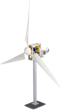 Load image into Gallery viewer, Thames &amp; Kosmos Wind Power 2.0 Science Experiment Kit | Build Wind-Powered Generators to Energize Electric Vehicles | 3-Foot-Tall Long-Bladed Turbine | Experiments in Renewable Energy
