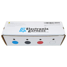 Load image into Gallery viewer, 30 Gauge Hook Up Wire Kit - Stranded Wire, Tinned Copper - Includes 4 Different Color 25 Foot Spools &amp; Dispenser Box
