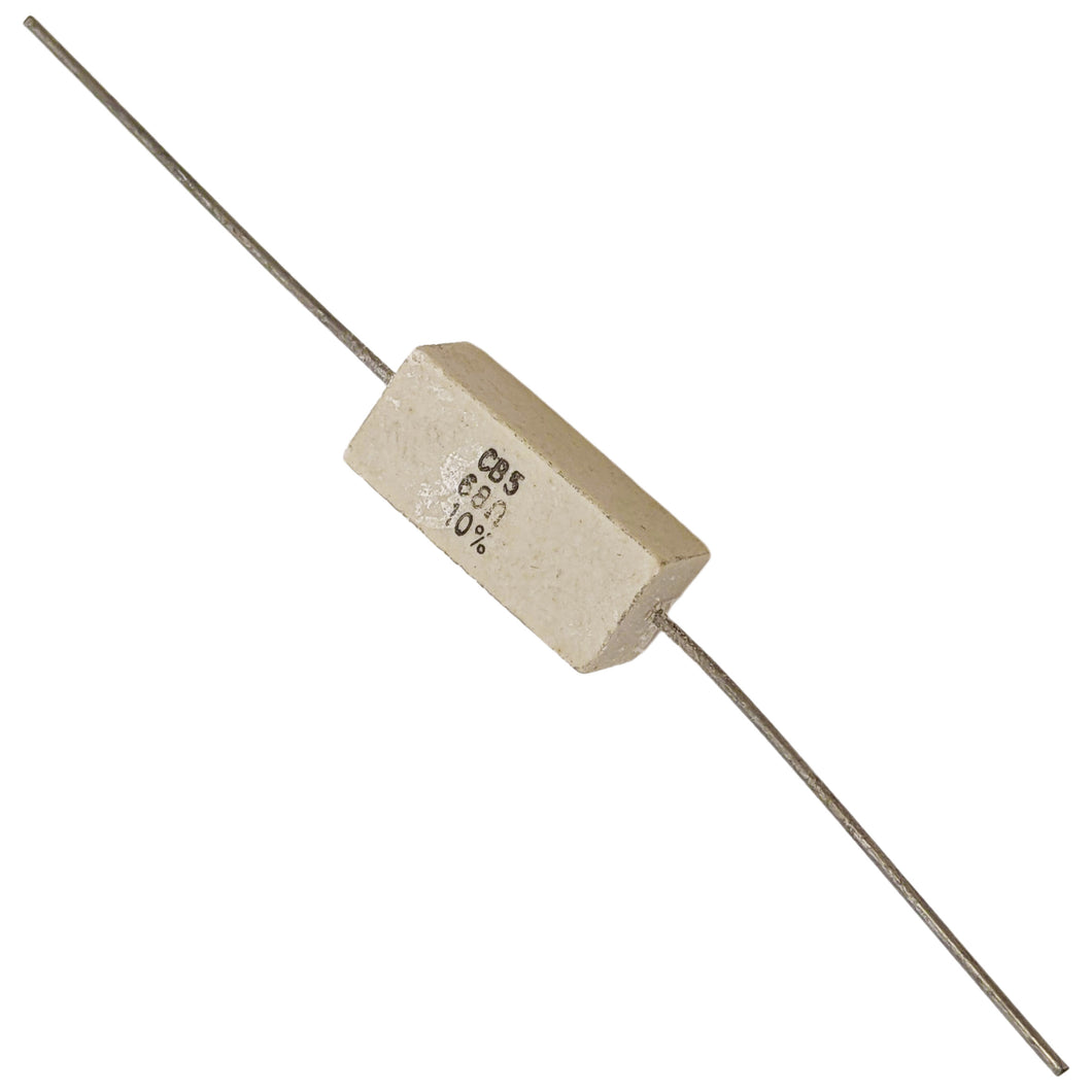 68 Ohm Wire Wound Resistor
