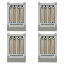 Load image into Gallery viewer, 4 Pack of Quad Contact Point Blocks - Measures .5&quot; x .37&quot;, Tie Points: 16

