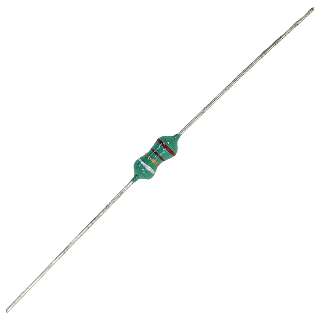 750 mA 0.35 Ohms 2.2 μH Miniature Epoxy Coated Choke, Axial Termination