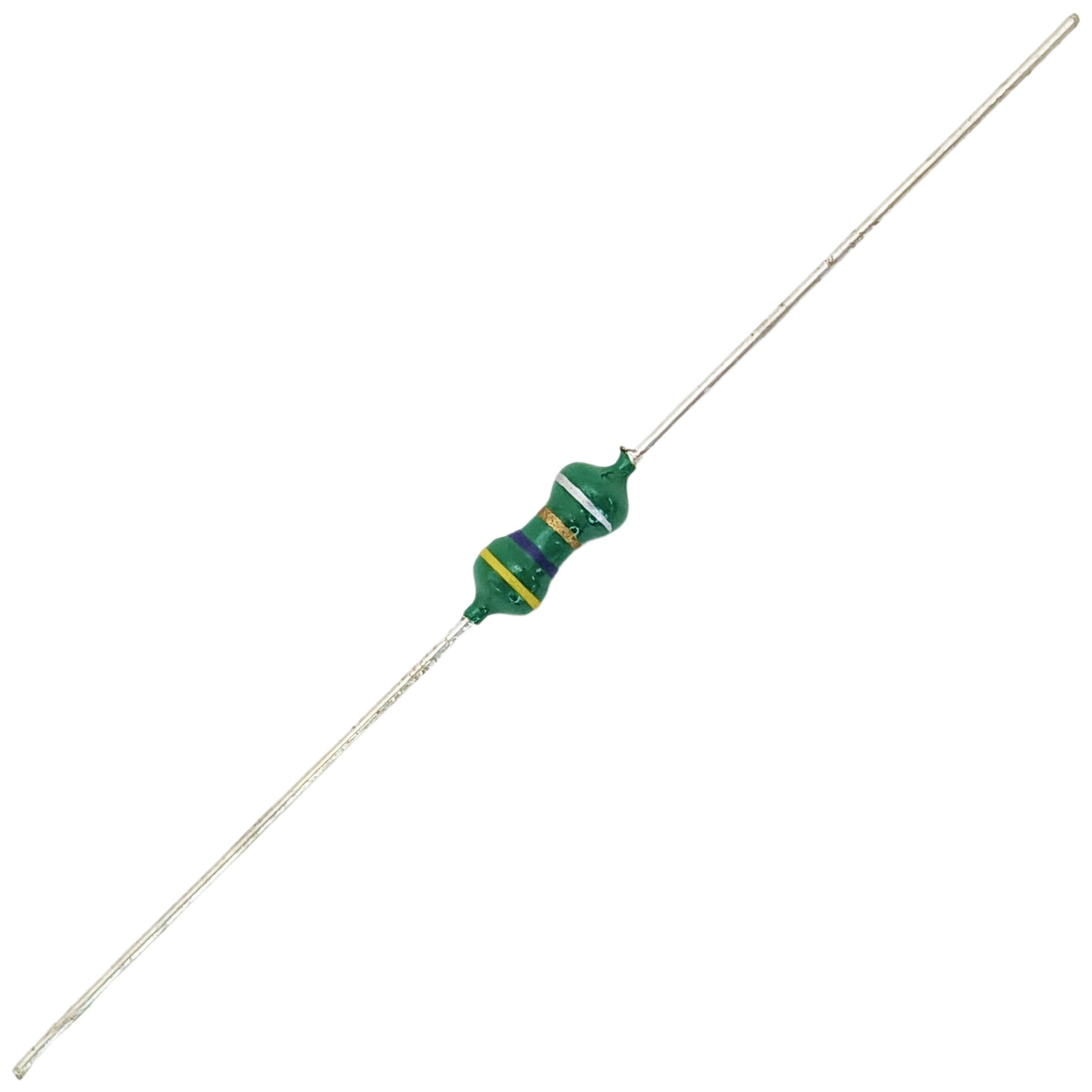 620 mA 0.54 Ohms 4.7 μH Miniature Epoxy Coated Choke, Axial Terminatio ...