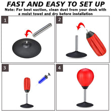 Load image into Gallery viewer, Stress Release Desktop Punching Ball, Tabletop Boxing Punching Bag
