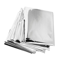 Load image into Gallery viewer, 15 Pack Emergency Mylar Thermal Blankets, Individually Sealed, 54&quot; x 84&quot;
