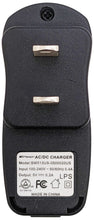 Load image into Gallery viewer, 5V DC @ 200mA USB Device Charger / Power Adapter, Compact Design (2.3&quot; x 0.9&quot; x 1.8&quot;), Black Color
