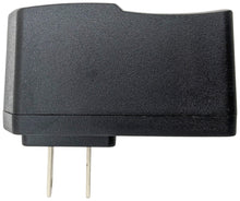 Load image into Gallery viewer, 5V DC @ 1A USB Device Charger/Power Adapter, Input: 100V-240V ~ 50/60Hz Compact Design (2.95&quot; x 1.07&quot; x 1.83&quot;), Black Color
