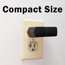 Load image into Gallery viewer, 5V DC @ 1A USB Device Charger/Power Adapter, Input: 100V-240V ~ 50/60Hz Compact Design (2.95&quot; x 1.07&quot; x 1.83&quot;), Black Color
