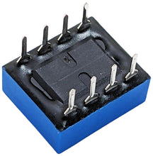 Load image into Gallery viewer, DIP Switch with 4 Switches, 8-Pin, SPST, Blue Color, 11.6mm x 9.8mm x 6mm
