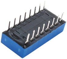 Load image into Gallery viewer, DIP Switch with 8 Switches, 16-Pin, SPST, Blue Color, 21.6mm x 9.7mm x 5.9mm
