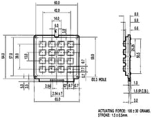 Load image into Gallery viewer, Velleman 16 Keys Numeric Keypad with 4 Letters, Matrix Output (16KEY)
