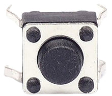 Load image into Gallery viewer, Momentary SPST-NO Tact Switch, Size: 6mm x 6mm x 3.5mm

